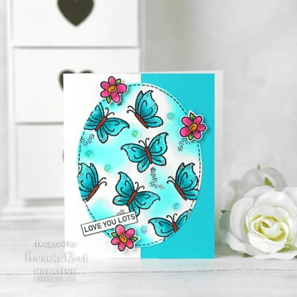 Woodware Little Butterflies Clear Stamp (FRM029)