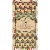 Paper Favourites Antique Christmas Slimline Paper Pack (PFS027)