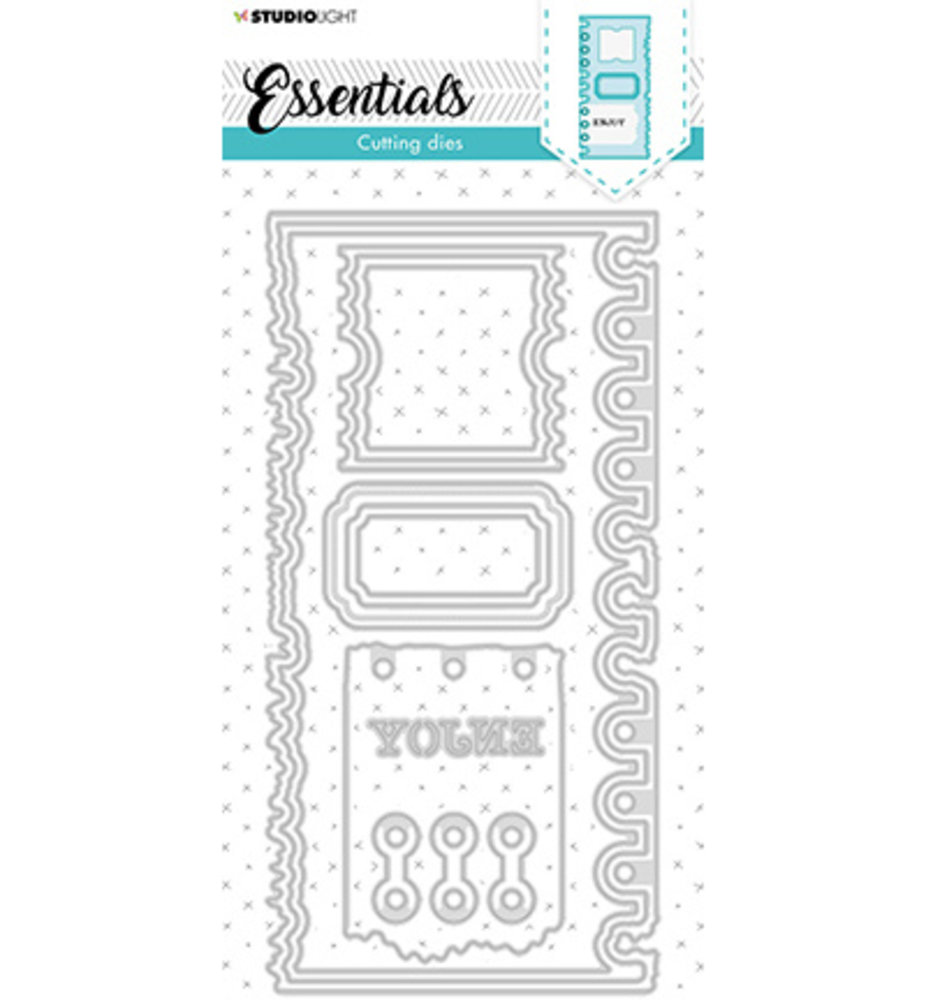 Studio Light Essentials Snijmal Slimline Page Ticket (SL-ES-CD81) Studio Light Essentials Snijmal Slimline Page Ticket (SL-ES-CD81)