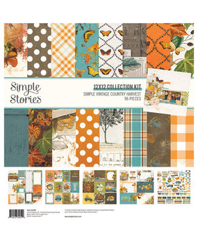 Simple Stories Simple Vintage Country Harvest 12x12 Inch Collection Kit (16300) Simple Stories Simple Vintage Country Harvest 12x12 Inch Collection Kit (16300)