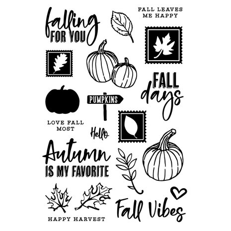 Simple Stories Simple Vintage Country Harvest Clear Stamps (16331) Simple Stories Simple Vintage Country Harvest Clear Stamps (16331)