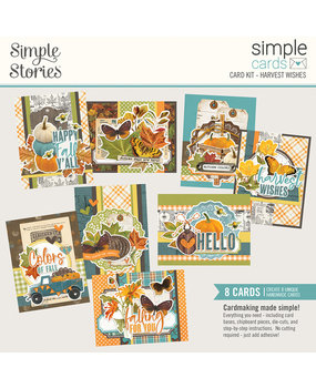 Simple Stories Simple Vintage Country Harvest Simple Cards Kit Harvest Wishes (16335) Simple Stories Simple Vintage Country Harvest Simple Cards Kit Harvest Wishes (16335)