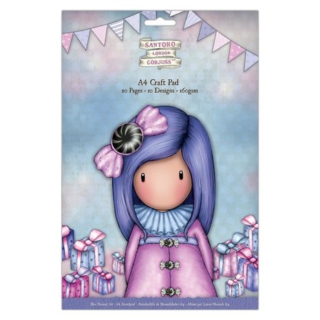 Gorjuss Birthday A4 Craft Pad (GOR 160134) Gorjuss Birthday A4 Craft Pad (GOR 160134)