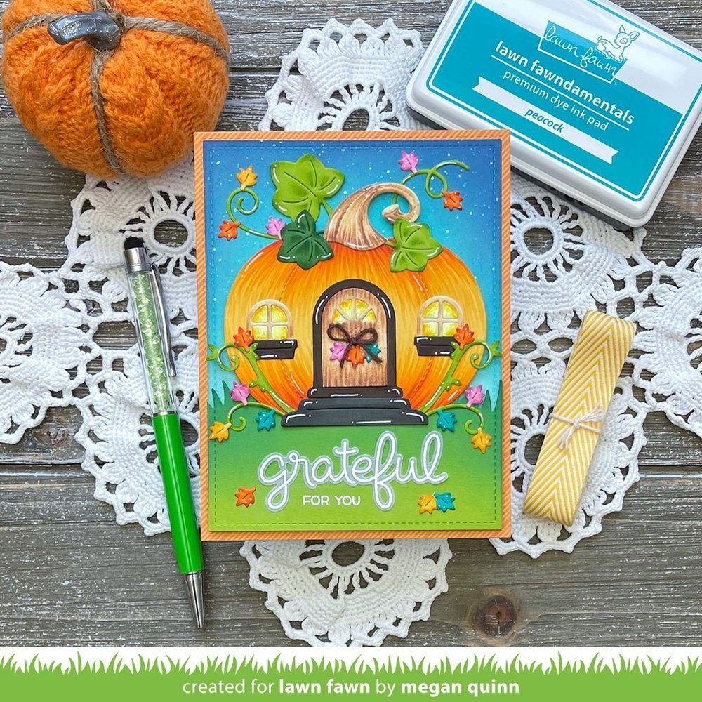 Lawn Fawn Scripty Autumn Sentiments Clear Stamps (LF2662) Lawn Fawn Scripty Autumn Sentiments Clear Stamps (LF2662)