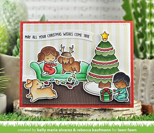 Lawn Fawn Joy To All Clear Stamps (LF2668) Lawn Fawn Joy To All Clear Stamps (LF2668)