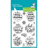 Lawn Fawn Magic Holiday Messages Clear Stamps (LF2676)
