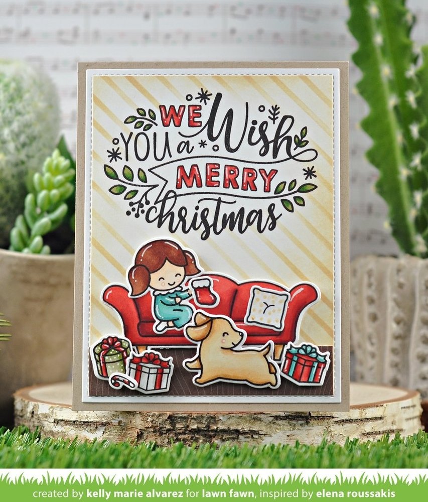 Lawn Fawn Joy To All Dies (LF2669) Lawn Fawn Joy To All Dies (LF2669)