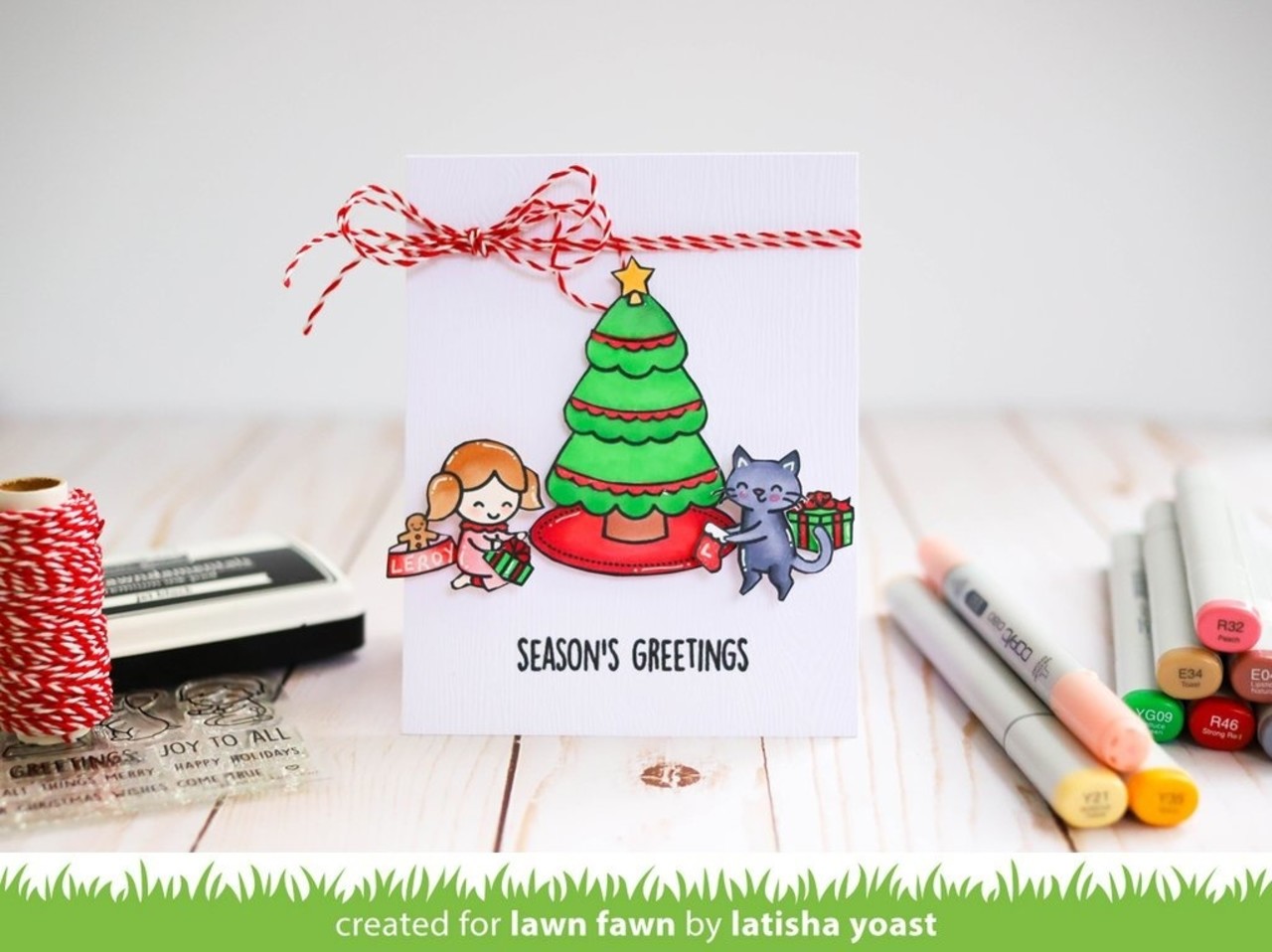 Lawn Fawn Joy To All Dies (LF2669) Lawn Fawn Joy To All Dies (LF2669)