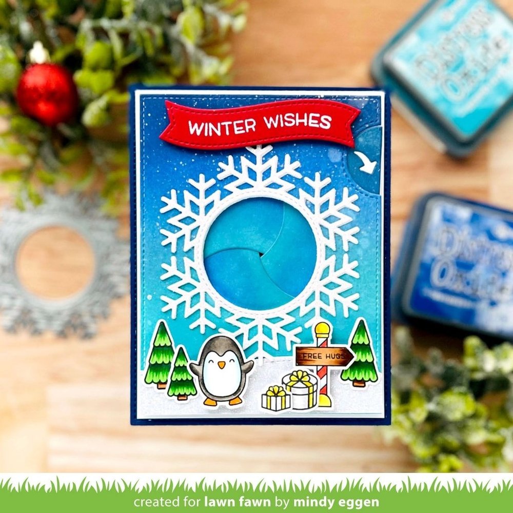 Lawn Fawn Penguin Party Dies (LF2675)
