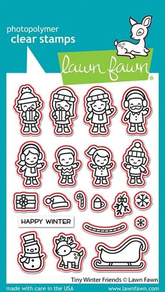 Lawn Fawn Tiny Winter Friends Dies (LF2679) Lawn Fawn Tiny Winter Friends Dies (LF2679)