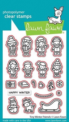 Lawn Fawn Tiny Winter Friends Dies (LF2679) Lawn Fawn Tiny Winter Friends Dies (LF2679)