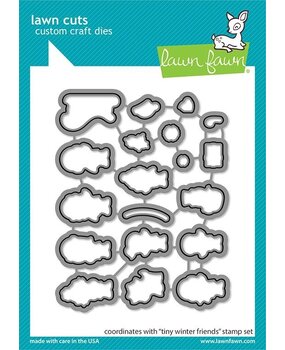 Lawn Fawn Tiny Winter Friends Dies (LF2679) Lawn Fawn Tiny Winter Friends Dies (LF2679)