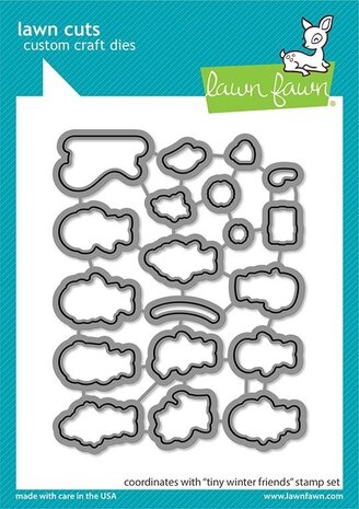 Lawn Fawn Tiny Winter Friends Dies (LF2679) Lawn Fawn Tiny Winter Friends Dies (LF2679)