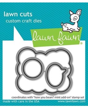 Lawn Fawn How You Bean? Mint Add-On Dies (LF2683) Lawn Fawn How You Bean? Mint Add-On Dies (LF2683)