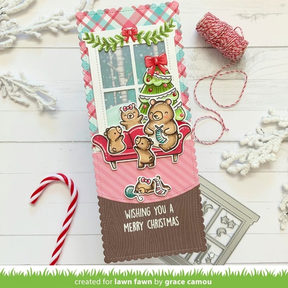 Lawn Fawn Window Frame Dies (LF2687)