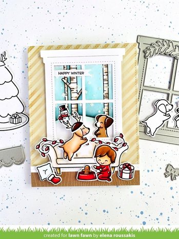 Lawn Fawn Window Frame Dies (LF2687)