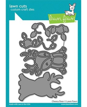 Lawn Fawn Cheery Deer Dies (LF2699) Lawn Fawn Cheery Deer Dies (LF2699)