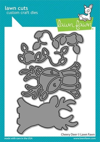 Lawn Fawn Cheery Deer Dies (LF2699) Lawn Fawn Cheery Deer Dies (LF2699)