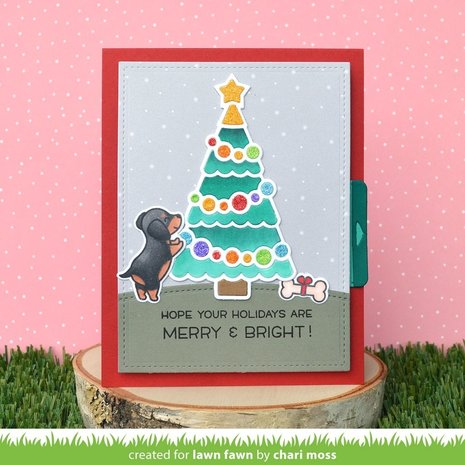 Lawn Fawn Jolly Christmas Tree Dies (LF2700)