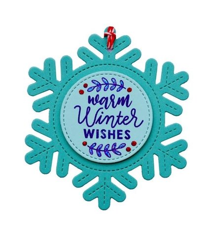 Lawn Fawn Outside In Stitched Snowflake Dies (LF2702)