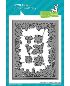 Lawn Fawn Fall Leaves Backdrop Dies (LF2703) Lawn Fawn Fall Leaves Backdrop Dies (LF2703)