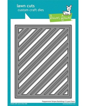 Lawn Fawn Peppermint Stripes Backdrop Dies (LF2705) Lawn Fawn Peppermint Stripes Backdrop Dies (LF2705)