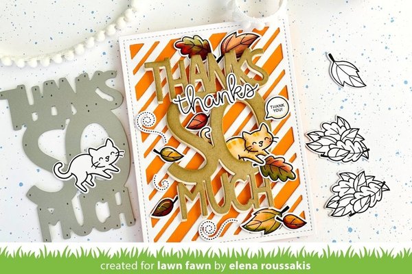 Lawn Fawn Peppermint Stripes Backdrop Dies (LF2705) Lawn Fawn Peppermint Stripes Backdrop Dies (LF2705)