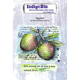 IndigoBlu Apples A6 Rubber Stamps (IND0864)