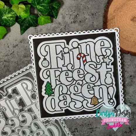 Carlijn Design Snijmallen Vierkant Fijne Feestdagen (CDSN-0135) Carlijn Design Snijmallen Vierkant Fijne Feestdagen (CDSN-0135)