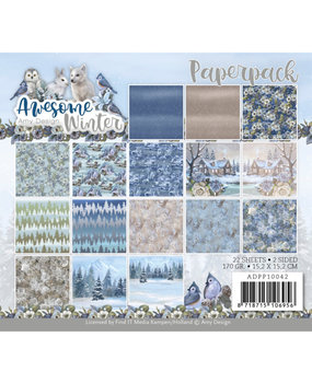 Amy Design Awesome Winter 6x6 Inch Paper Pack (ADPP10042) Amy Design Awesome Winter 6x6 Inch Paper Pack (ADPP10042)
