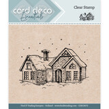 Card Deco Clear Stamp Snow House (CDECS072)