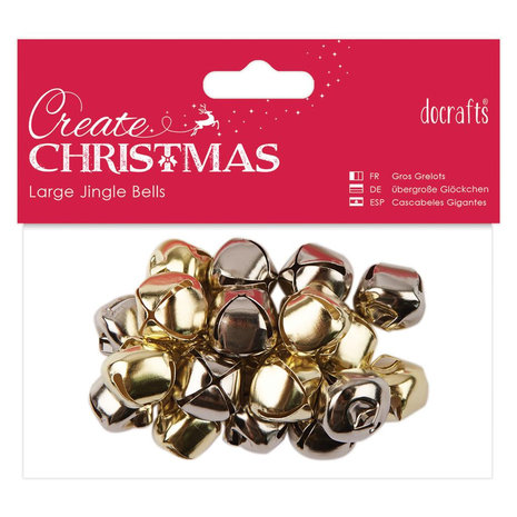 Papermania Create Christmas Large Jingle Bells (PMA 356904)