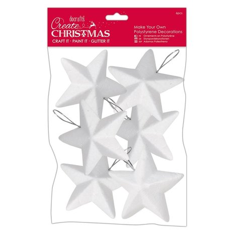 Papermania Create Christmas Styropor Stars (PMA 827912) Papermania Create Christmas Styropor Stars (PMA 827912)