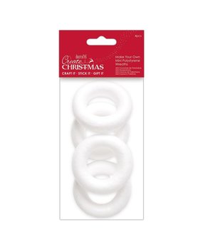 Papermania Create Christmas Styropor Mini Wreath (PMA 827920) Papermania Create Christmas Styropor Mini Wreath (PMA 827920)
