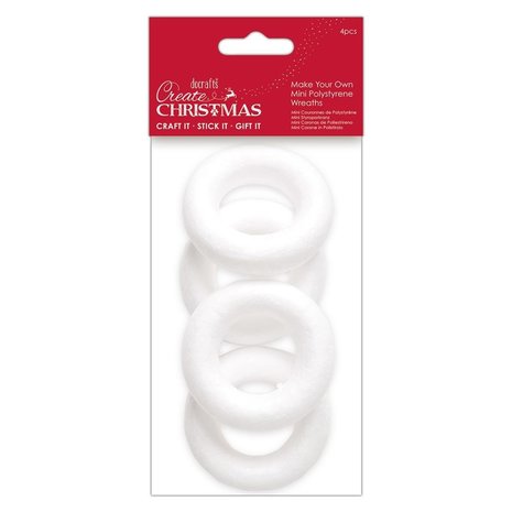 Papermania Create Christmas Styropor Mini Wreath (PMA 827920) Papermania Create Christmas Styropor Mini Wreath (PMA 827920)