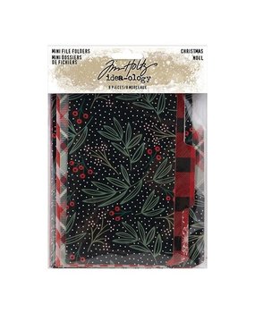 Idea-ology Tim Holtz Christmas Mini File Folders (TH94191) Idea-ology Tim Holtz Christmas Mini File Folders (TH94191)