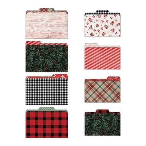 Idea-ology Tim Holtz Christmas Mini File Folders (TH94191) Idea-ology Tim Holtz Christmas Mini File Folders (TH94191)