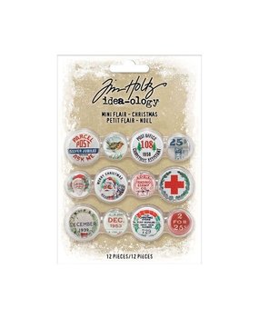 Idea-ology Tim Holtz Christmas Mini Flair (TH94197) Idea-ology Tim Holtz Christmas Mini Flair (TH94197)