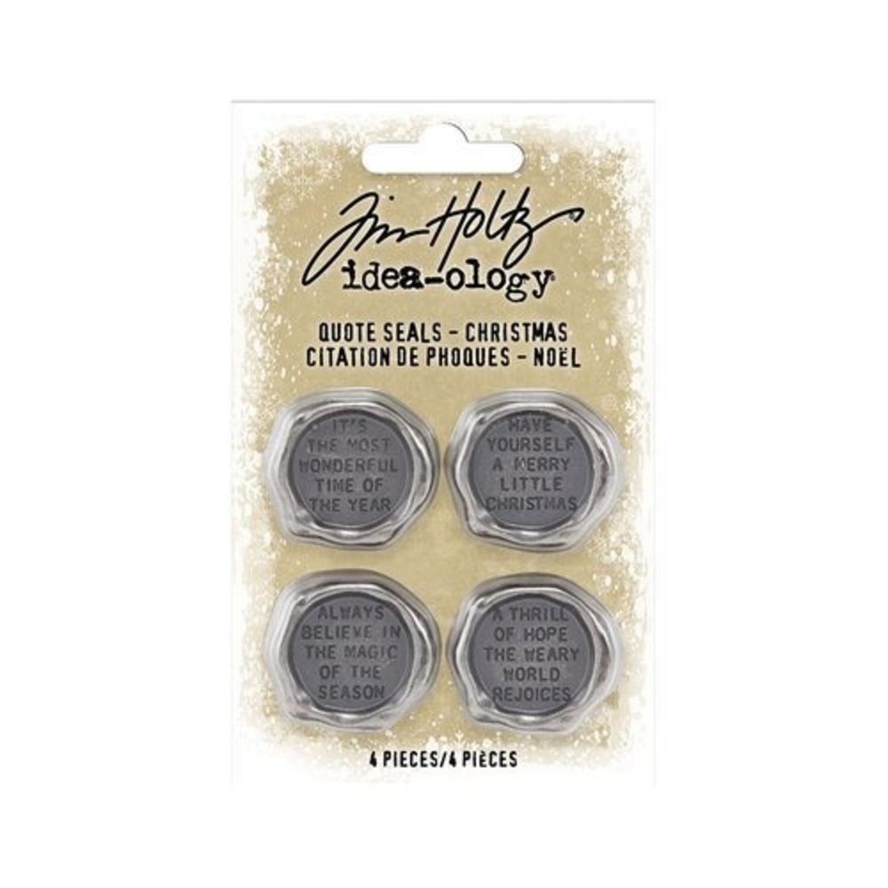 Idea-ology Tim Holtz Christmas Quote Seals (TH94202)