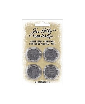 Idea-ology Tim Holtz Christmas Quote Seals (TH94202) Idea-ology Tim Holtz Christmas Quote Seals (TH94202)