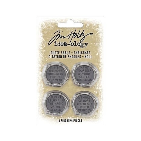 Idea-ology Tim Holtz Christmas Quote Seals (TH94202)