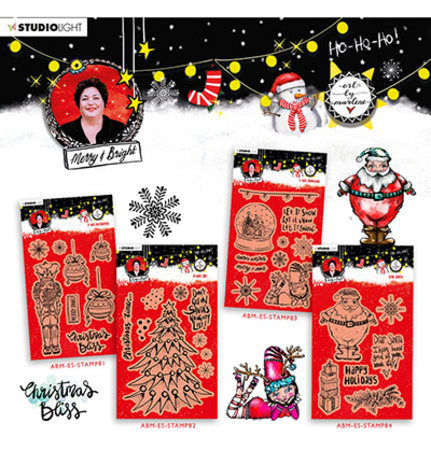 Studio Light X-MAS Christmas Tree Clear Stamps (ABM-ES-STAMP82) Studio Light X-MAS Christmas Tree Clear Stamps (ABM-ES-STAMP82)