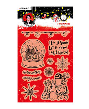 Studio Light X-MAS Christmas Snow Globe Clear Stamps (ABM-ES-STAMP83) Studio Light X-MAS Christmas Snow Globe Clear Stamps (ABM-ES-STAMP83)