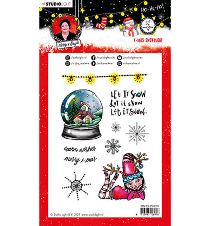 Studio Light X-MAS Christmas Snow Globe Clear Stamps (ABM-ES-STAMP83) Studio Light X-MAS Christmas Snow Globe Clear Stamps (ABM-ES-STAMP83)