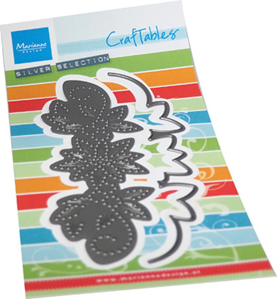 Marianne Design Craftable Stitching Border Christmas (CR1570)