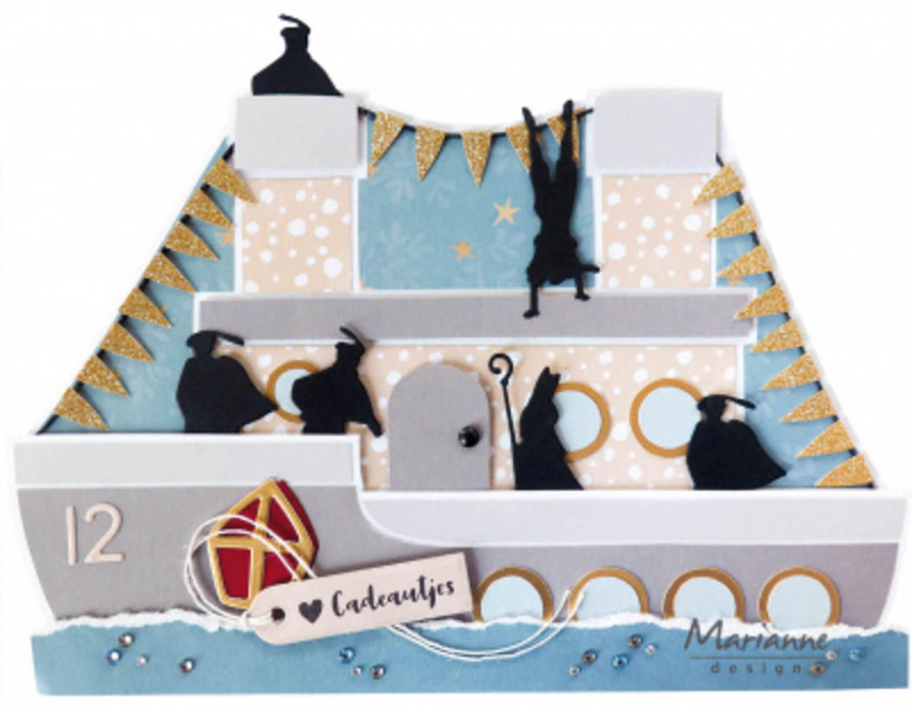 Marianne Design Creatables Zwarte Pieten by Marleen (LR0739)