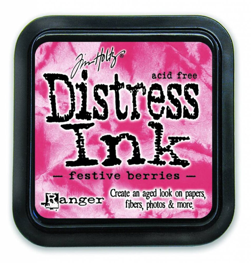 Ranger Distress Ink Pad Festive Berries (TIM32861) Ranger Distress Ink Pad Festive Berries (TIM32861)