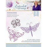 Crafter's Companion Enchanted Dreams Fluttering Fantasy Die (S-ED-MD-FLUTT)