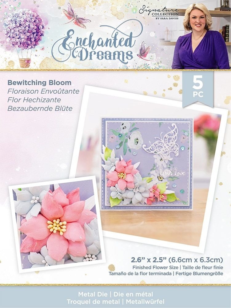 Crafter's Companion Enchanted Dreams Bewitching Bloom Die (S-ED-MD-BEWITCH)