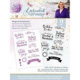 Crafter's Companion Enchanted Dreams Magical Sentiments Clear Stamps (S-ED-ST-MSE)